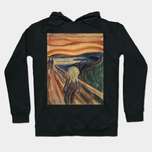 The Scream by Edvard Munch Hoodie